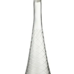 J-Line Karaf Hals Glas Transparant