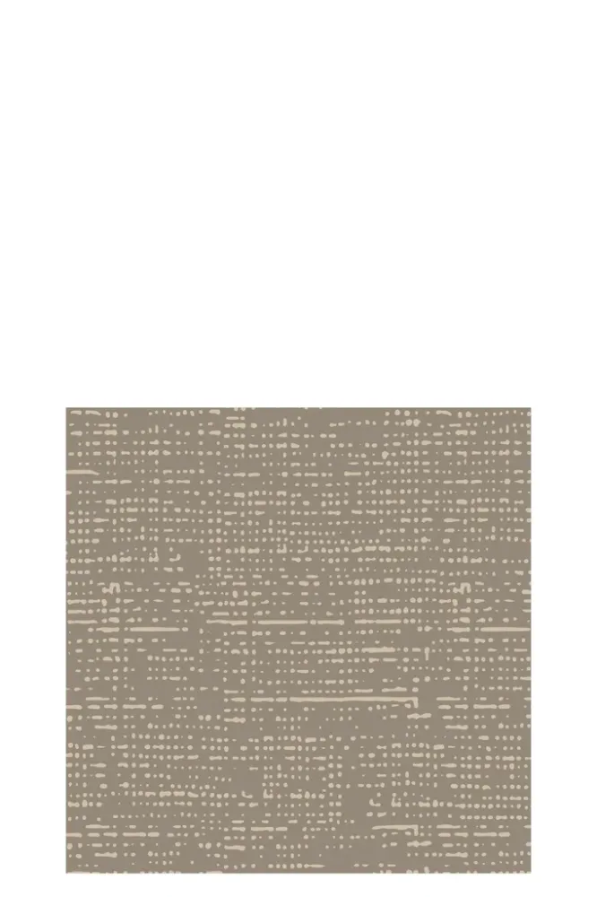 J-Line Pak 16 Servet Textielpapier Taupe Klein