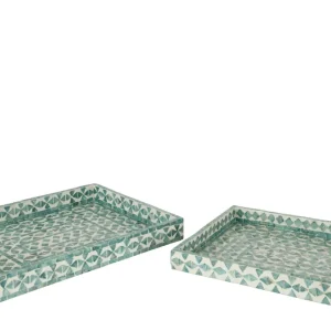 J-Line Set Van 2 Plateau Parel Azur