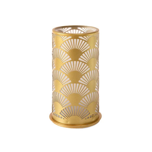 Kaarsenhouder Peacock gold 181015 4st -