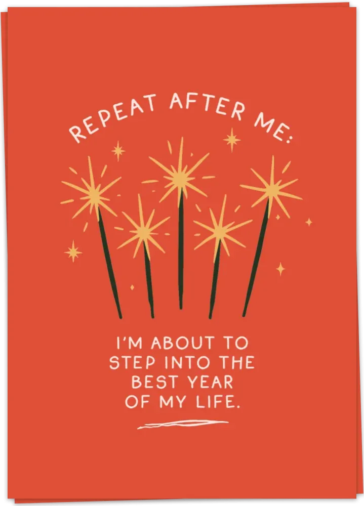 Best year my life - Kaart Blanche