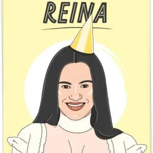Birthday Reina - Kaart Blanche