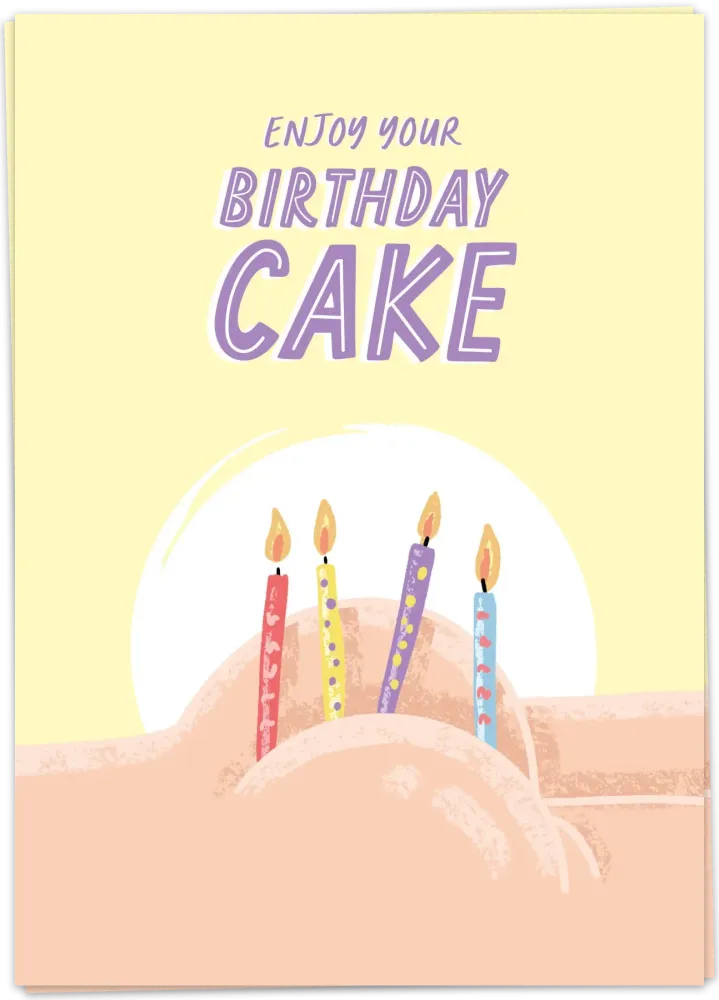 Butt cake - Kaart Blanche