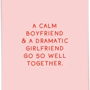 Calm Boyfriend - Kaart Blanche