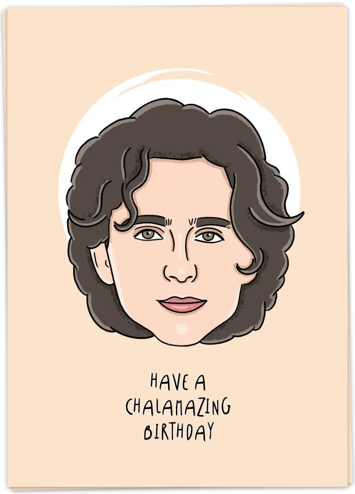 Chalamazing birthday - Kaart Blanche