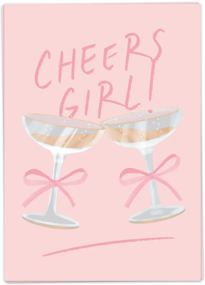 Cheers girl - Kaart Blanche