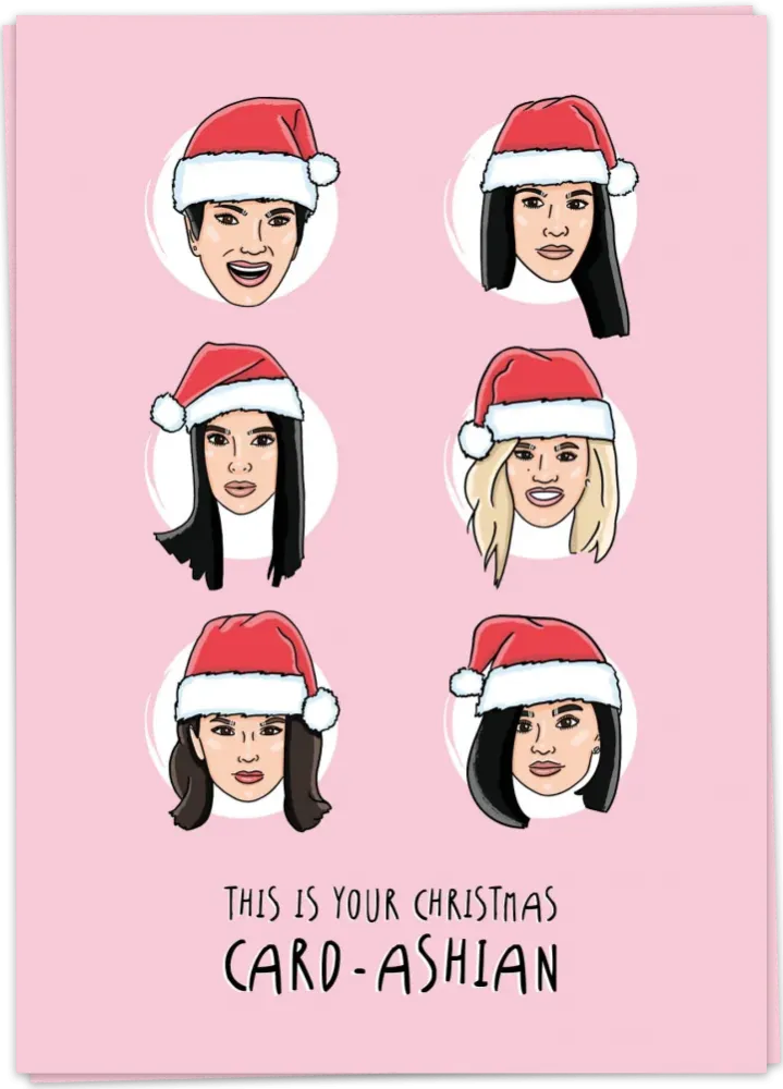 Christmas Card-Ashian - Kaart Blanche