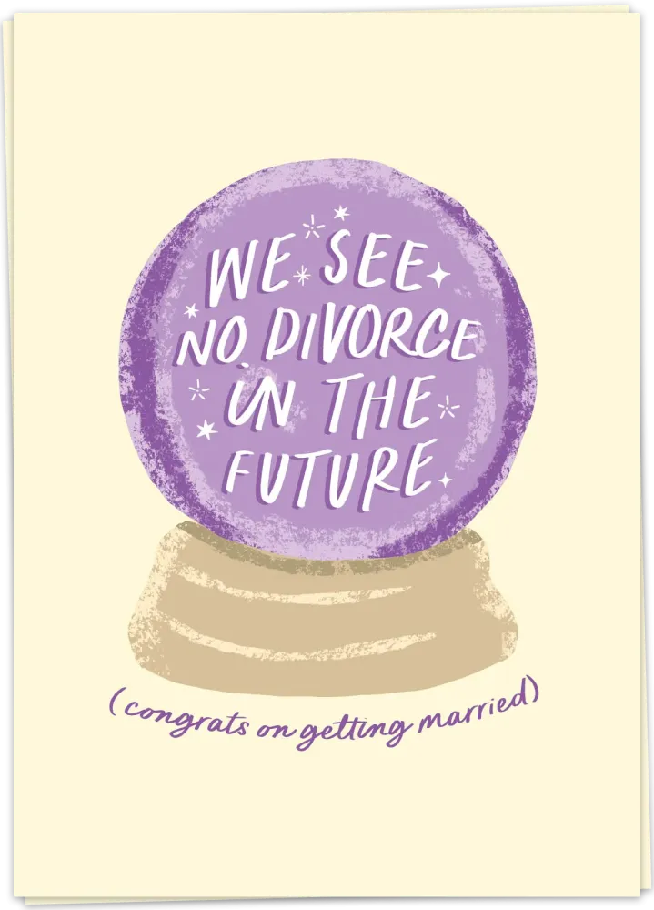 No divorce - Kaart Blanche