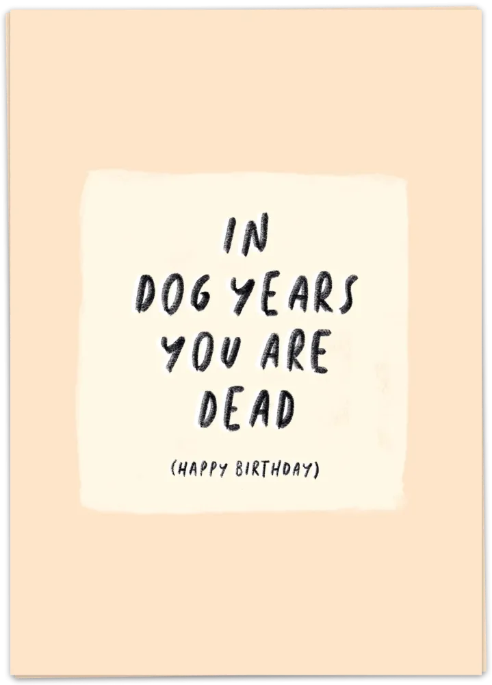 Dog years - Kaart blanche