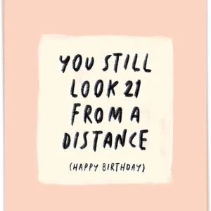 21 from distance - Kaart Blanche