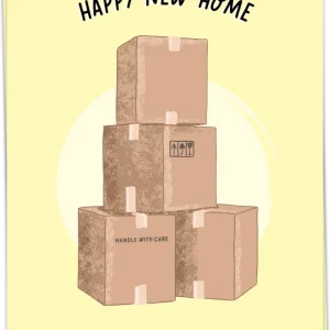 Happy new home - Kaart Blanche