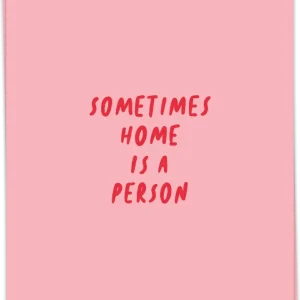 Home is person - Kaart Blanche