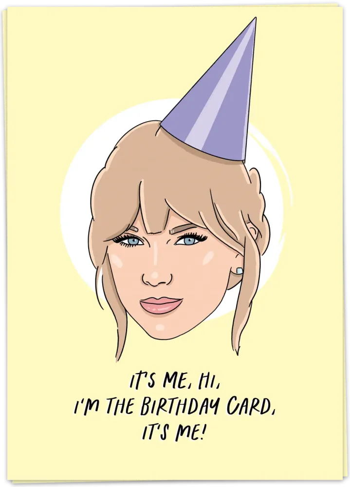 It's me birthdaycard - Kaart Blanche