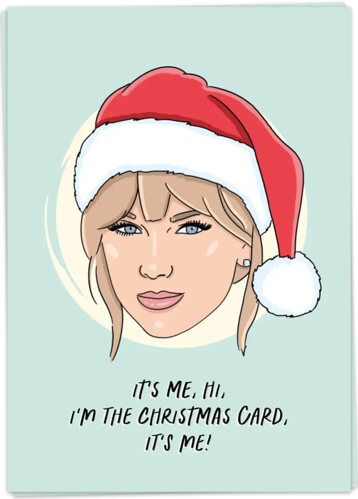 It's me Christmas Card - Kaart Blanche
