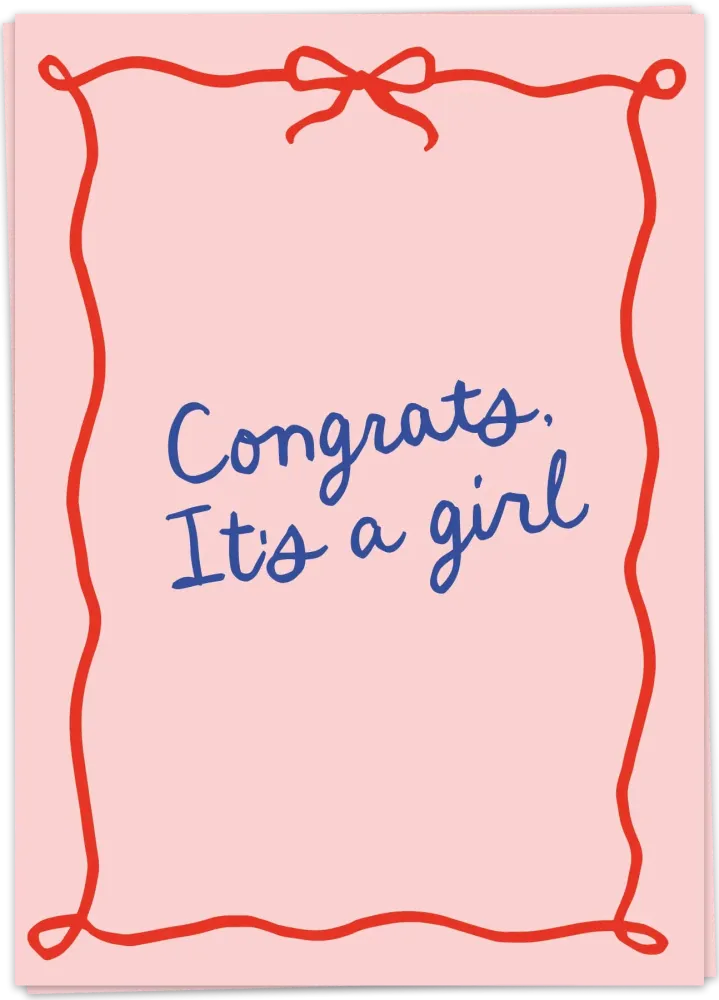 It's girl - Kaart Blanche