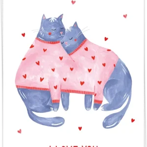 Kitty love - Studio Juju Kaart Blanche
