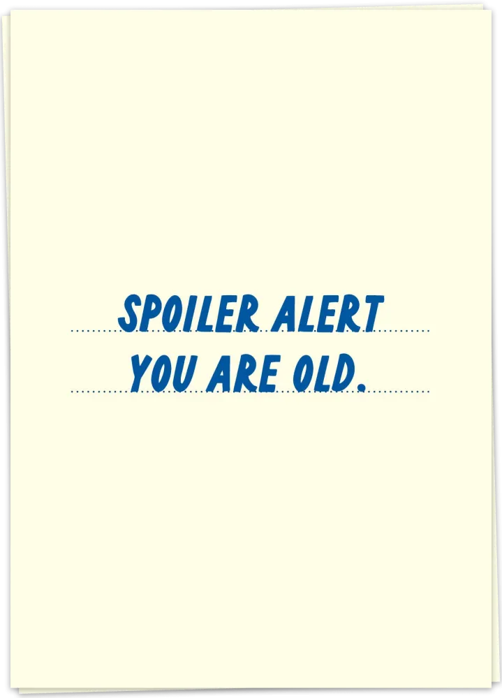 Spoiler alert - Kaart Blanche