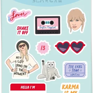 Stickers Taylor Swift Kaart Blanche