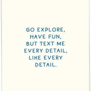Text every detail - Kaart Blanche