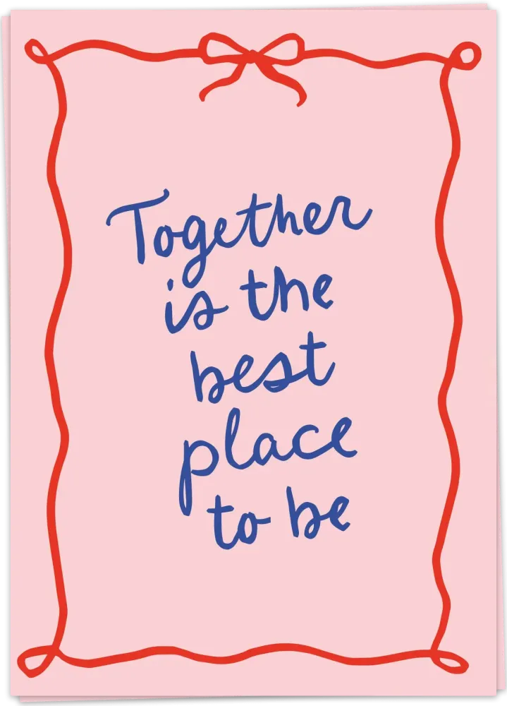 Together best place - Kaart Blanche