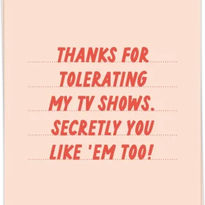 Tolerating tv-shows - Kaart Blanche