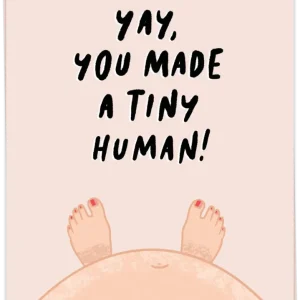 You made tiny human - Kaart Blanche