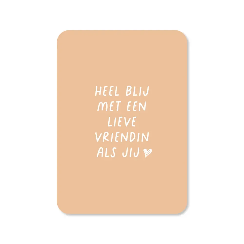 Kaartje Lieve vriendin Kaartjes van Maaike