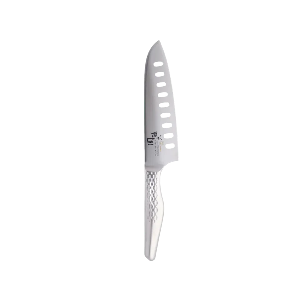 Shoso 165 mm Santoku m. luchtscherf KAI
