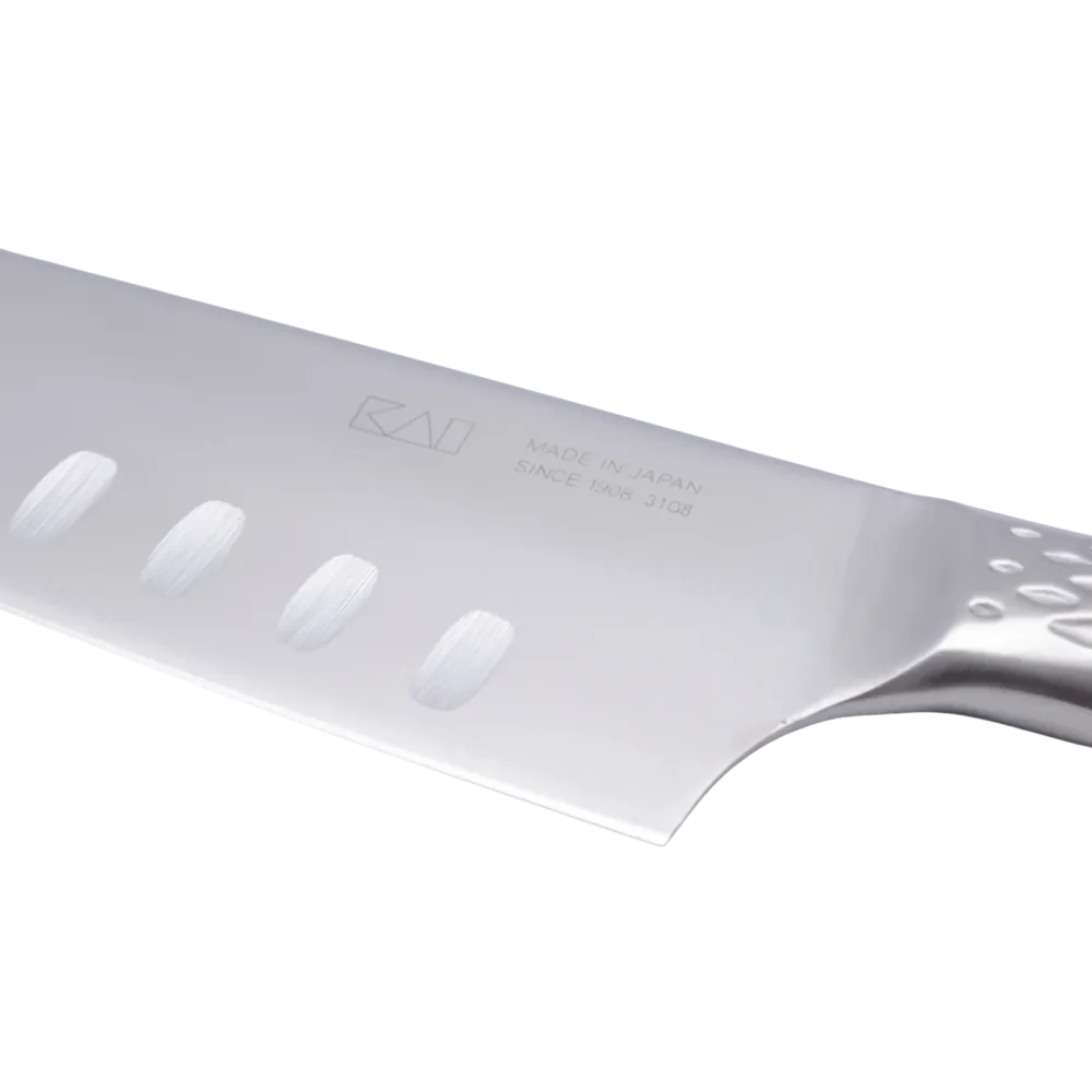 Shoso 165 mm Santoku m. luchtscherf KAI