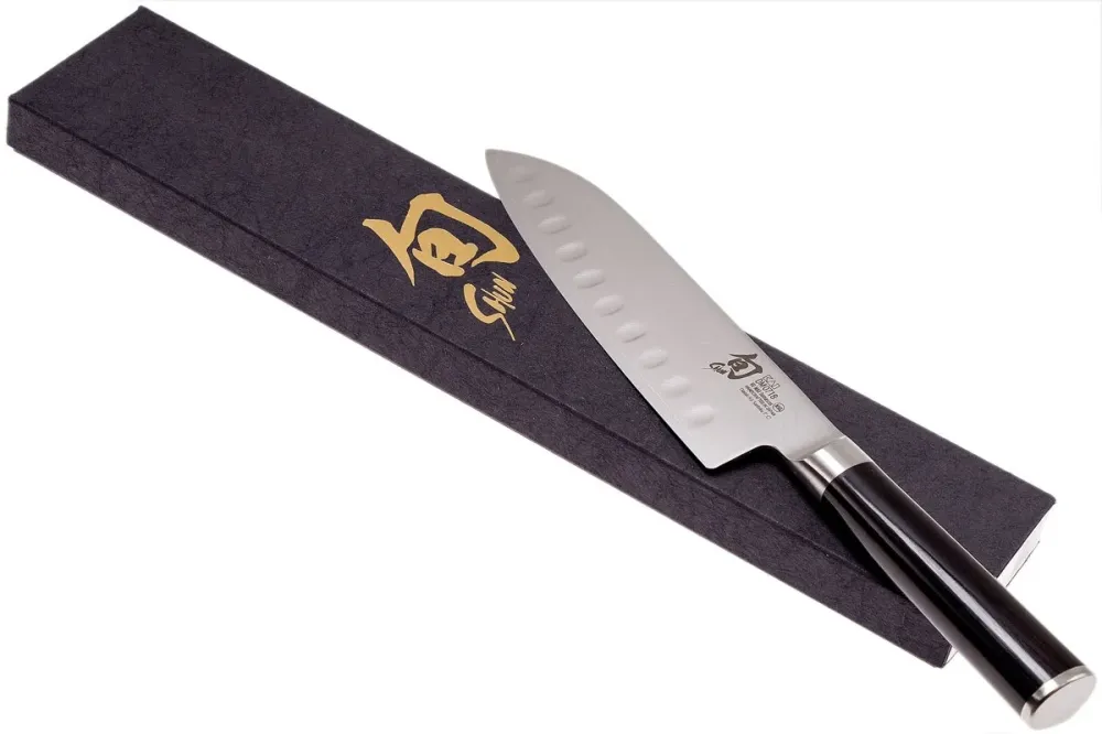Shun Classic Santokumes met Kuiltjes 18 cm KAI