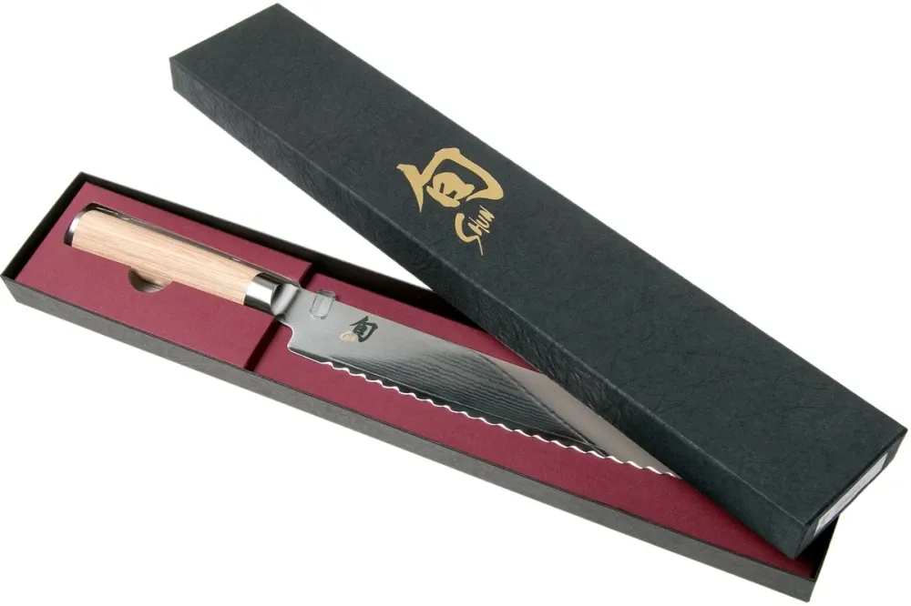 Shun Classic White Broodmes 23 cm KAI