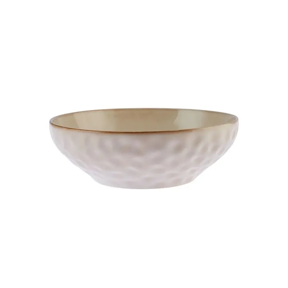 Karaca Aria Reactive Glaze, grote kom, 27 cm, beige