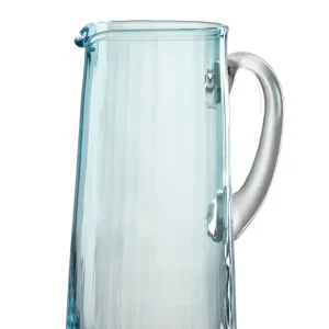 Karaf Lijnen Glas Blauw
