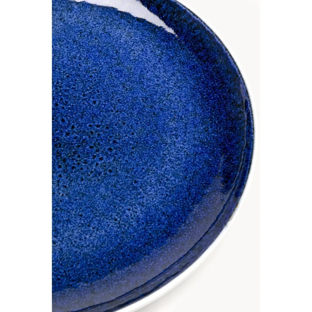 Kare Design Borden Partito blauw Ø20cm (6/set)