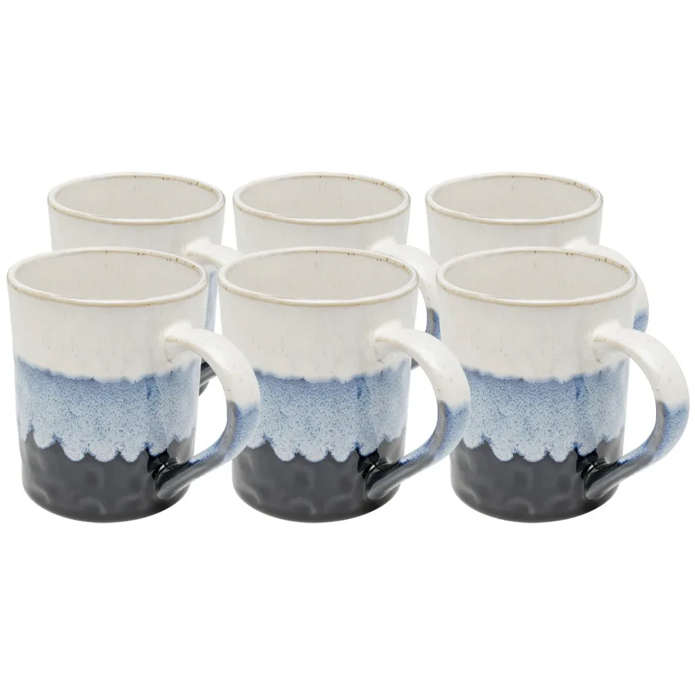 Kare Design Mokken Brezza blauw (6/set)