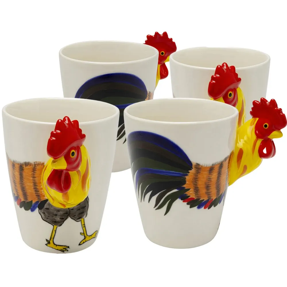 Kare Design Mokken haan (4/set)