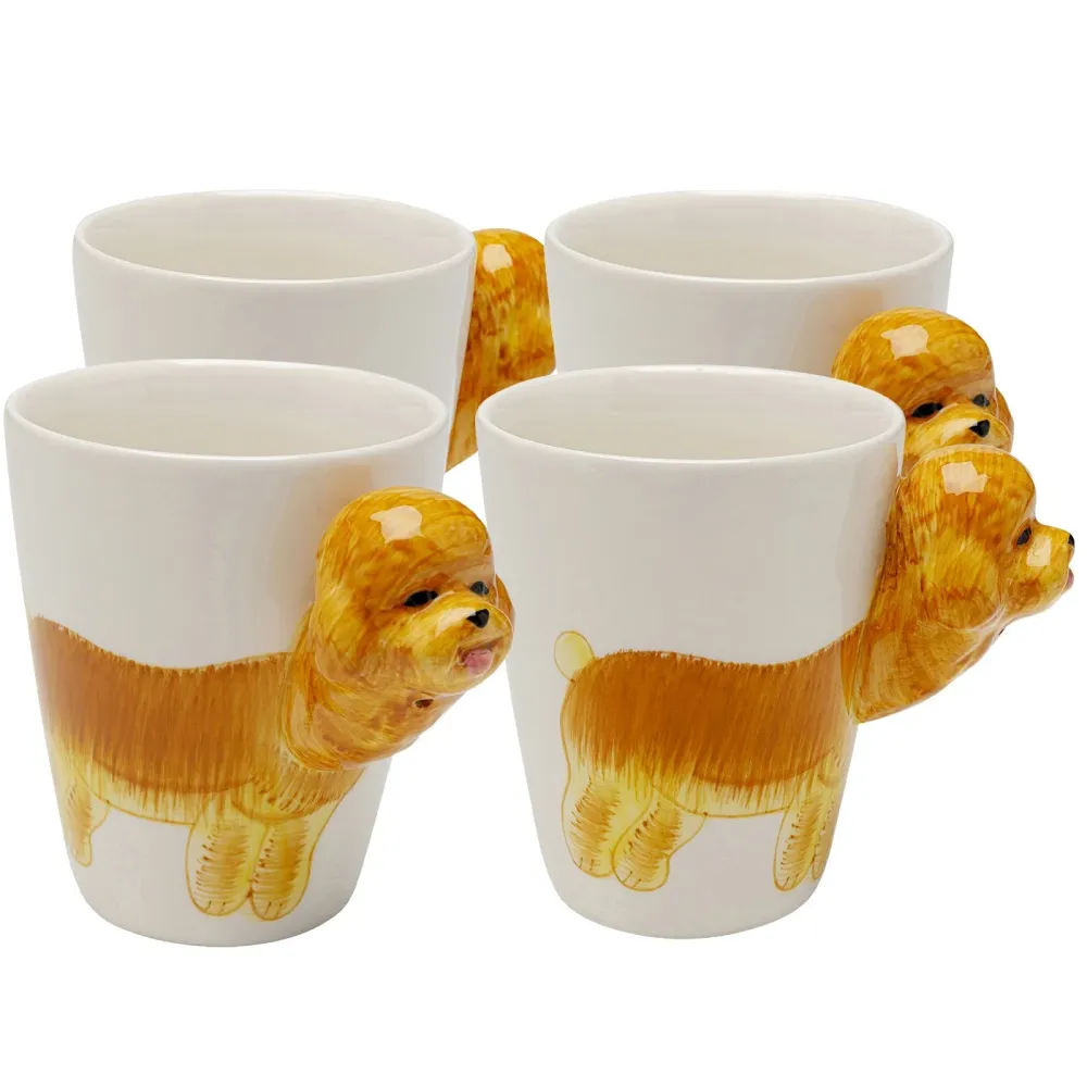 Kare Design Mokken poedel (4/set)