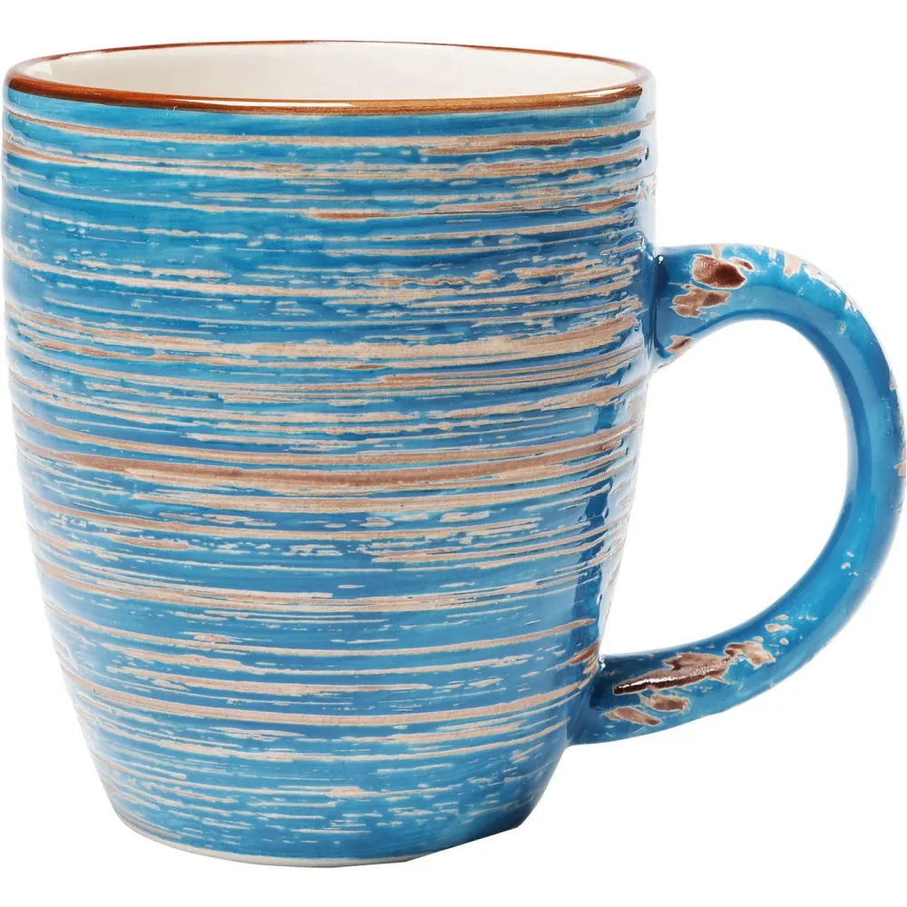 Kare Design Mokken Swirl blauw (4/Set)