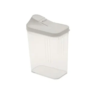Keeeper Strooibus 0,5L 8x4,5x15cm wit/transparant
