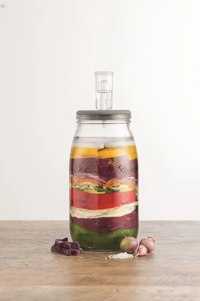 Kilner Set om te fermenteren 3L