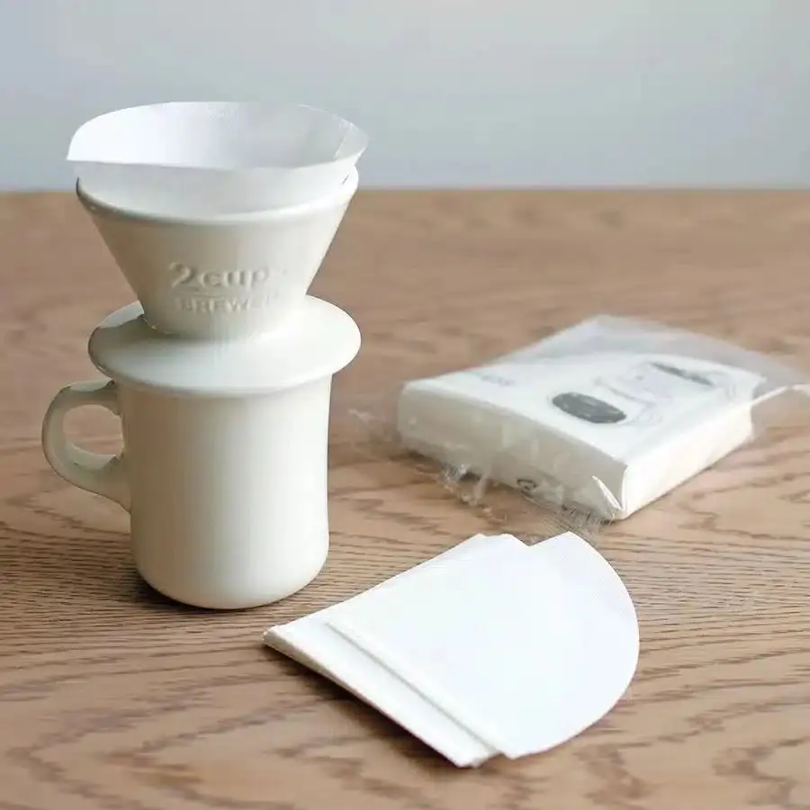 Kinto Bomull filterpapier voor 4 kopjes - 60 stuks