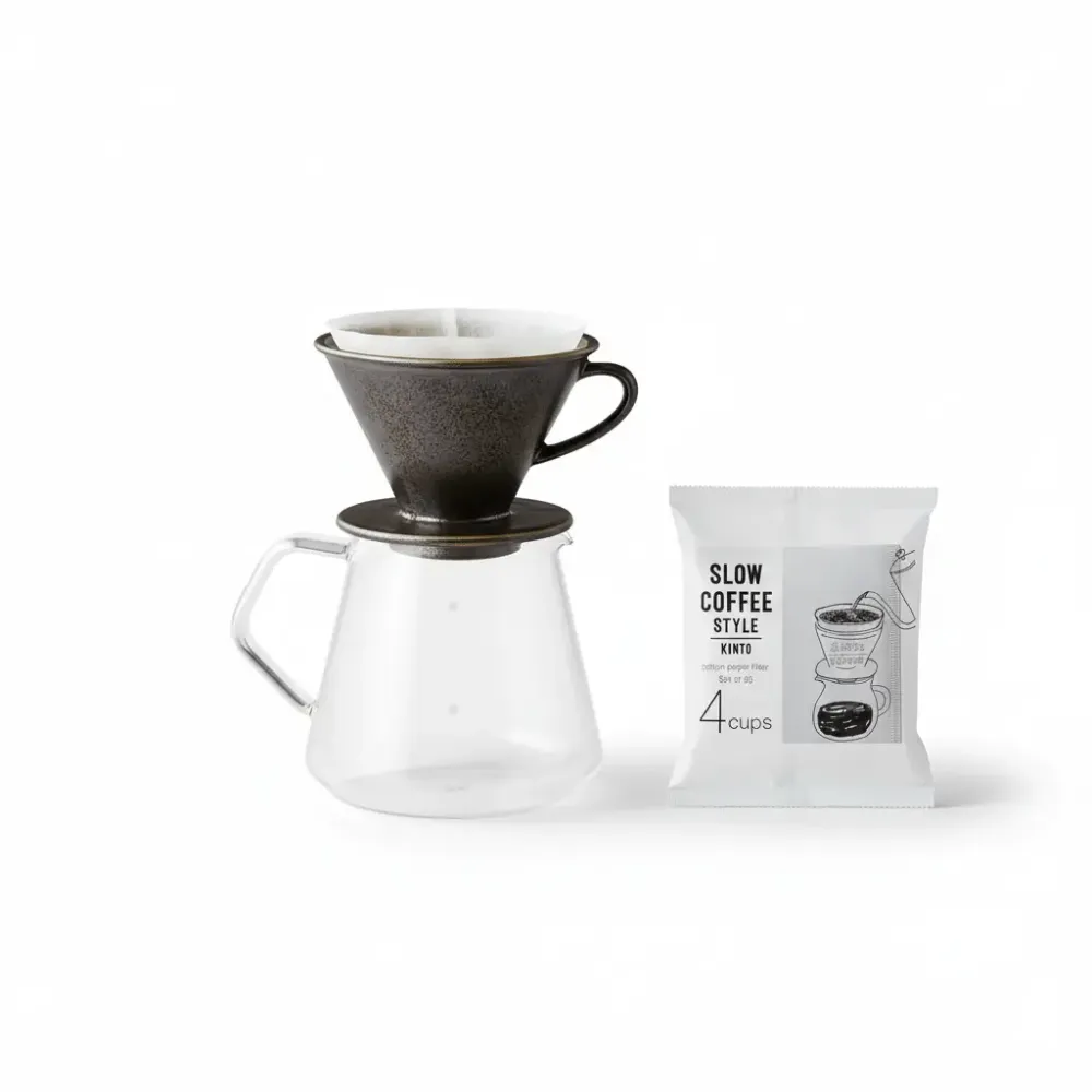 Kinto Langzame Koffiestijl S02 set voor 2-4 kopjes
