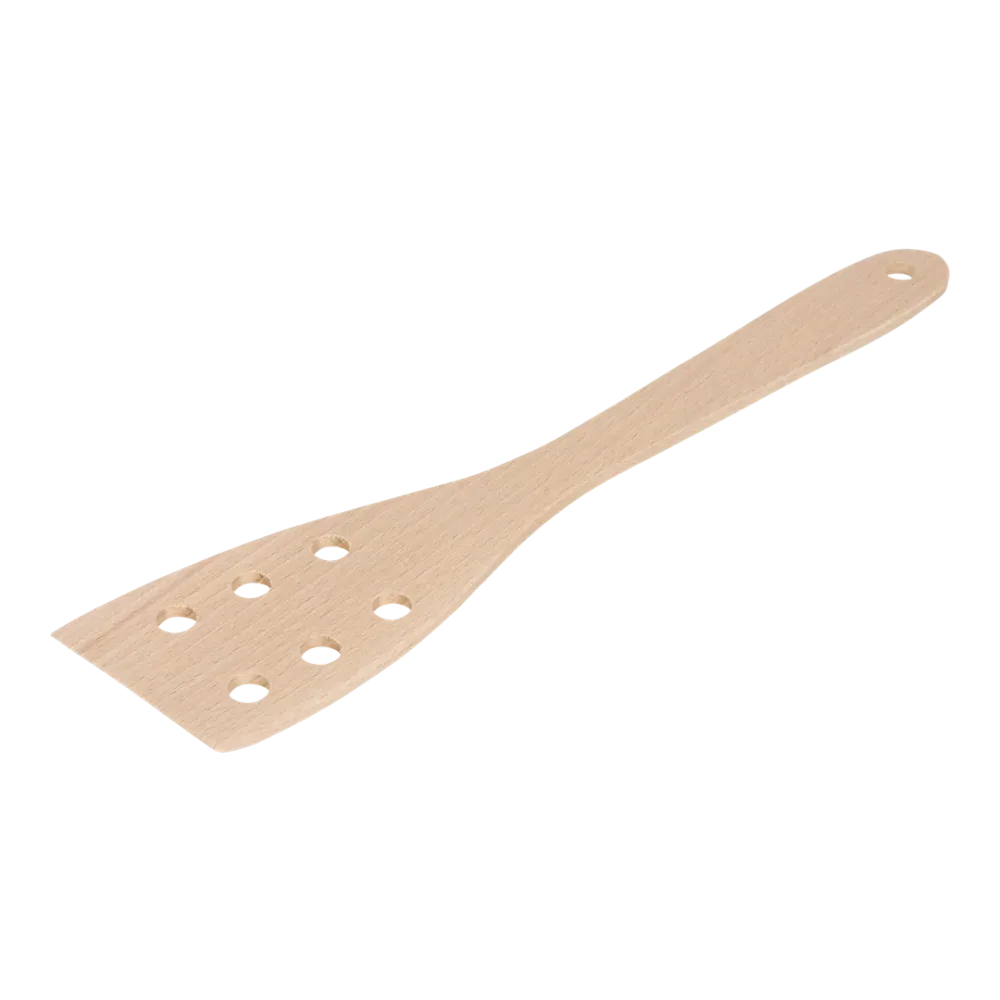 Spatel Gebogen met Gaatjes Kitchen Basics