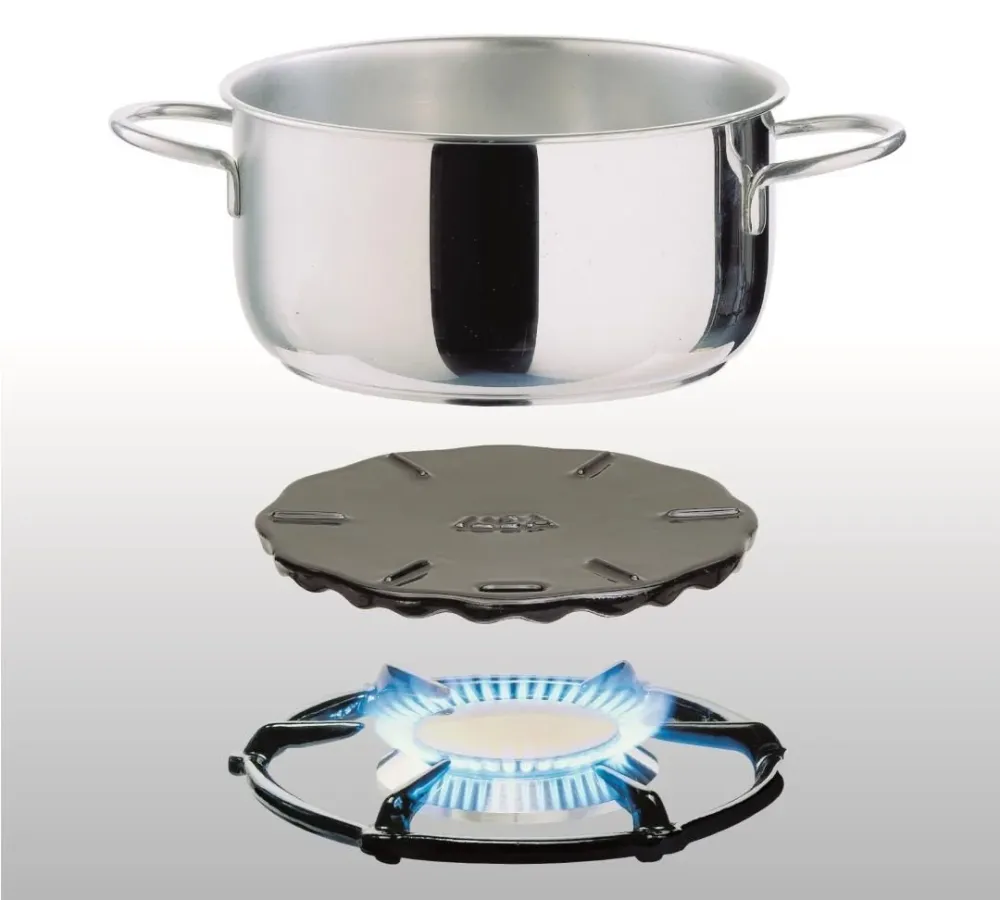 Vlamverdeler Gietijzer 18 cm Kitchen Basics