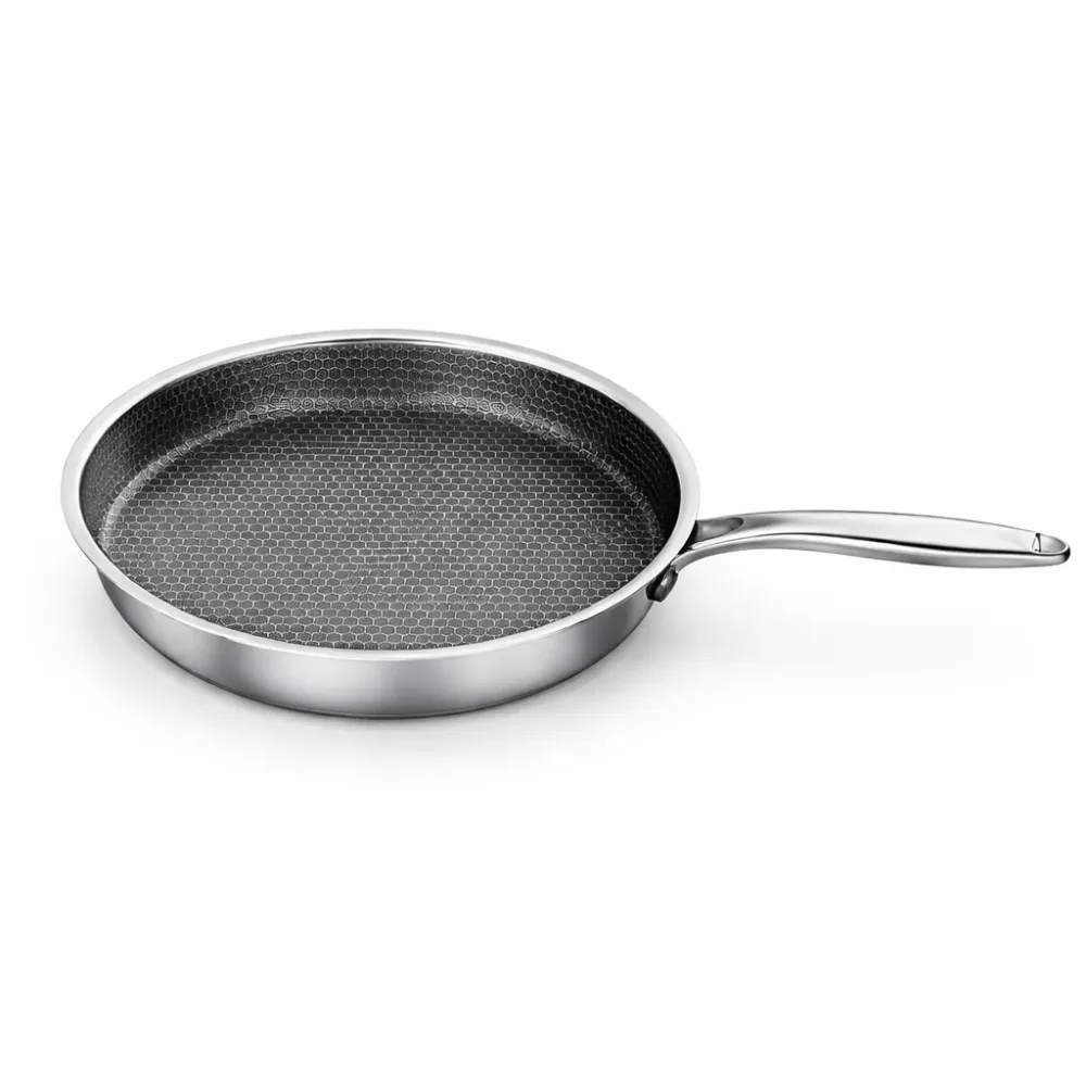 Kitchen4you | Honingraat Koekenpan RVS Inductie