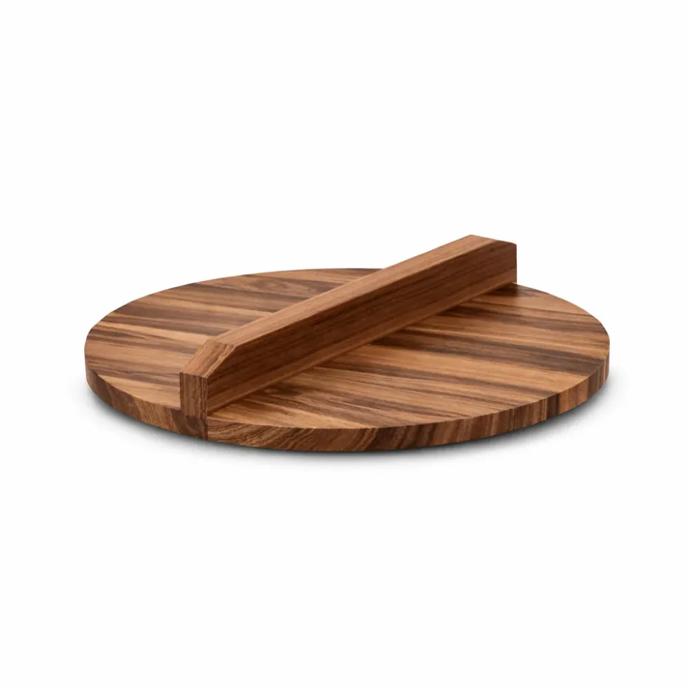 Kitchen4you | Wadjan Wokpan Smeedijzer met Houten Deksel