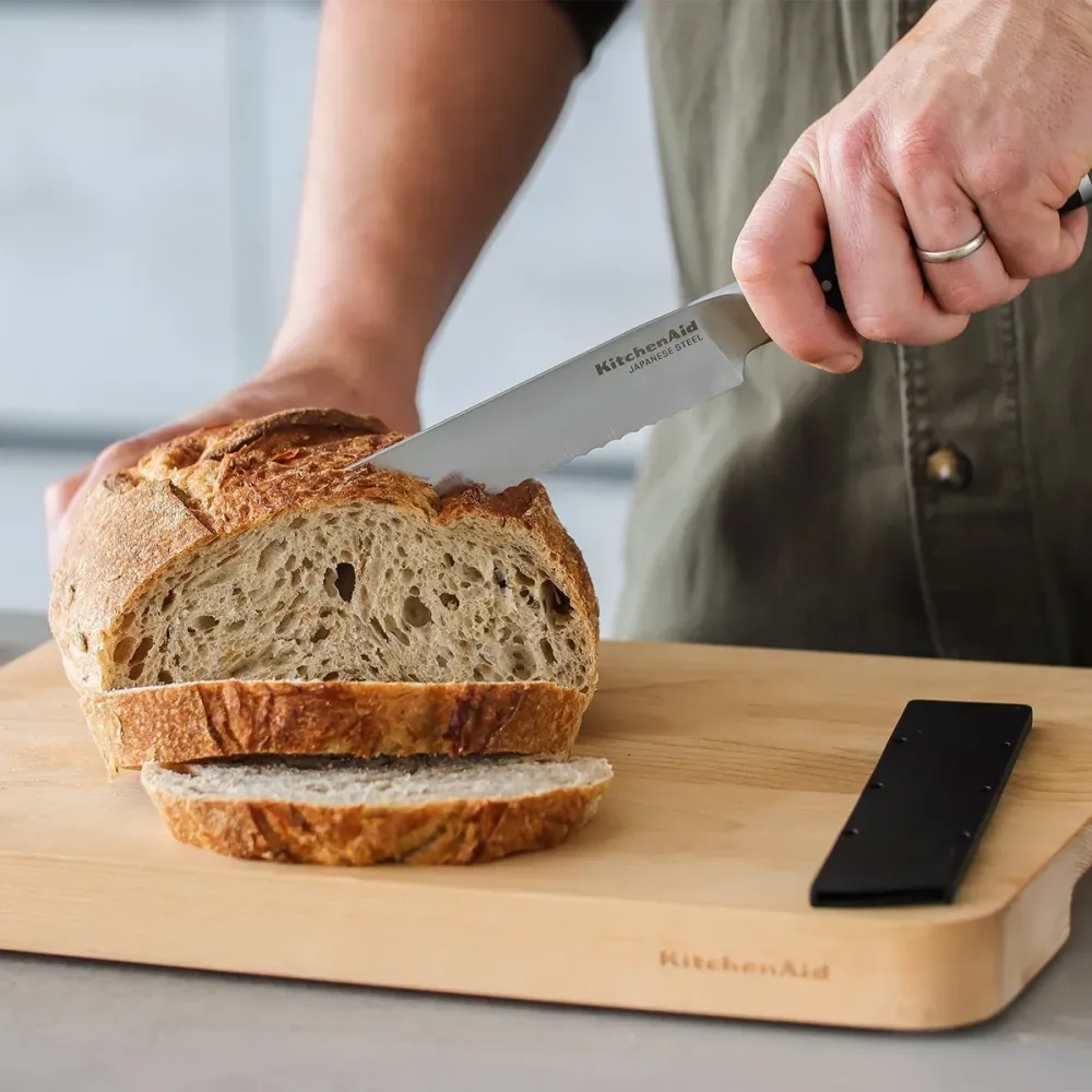 KitchenAid Broodmes Gourmet 20 cm + Gratis mesbeschermer