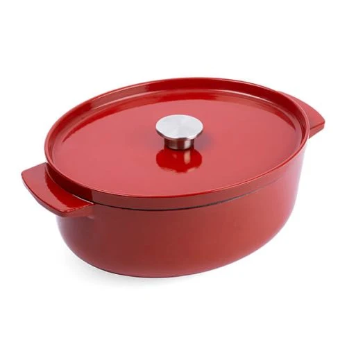 KitchenAid Cast Iron stoofpot ovaal Empire Red KITCHENAID COOKWARE