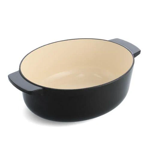 KitchenAid Cast Iron stoofpot ovaal Onyx Black KITCHENAID COOKWARE