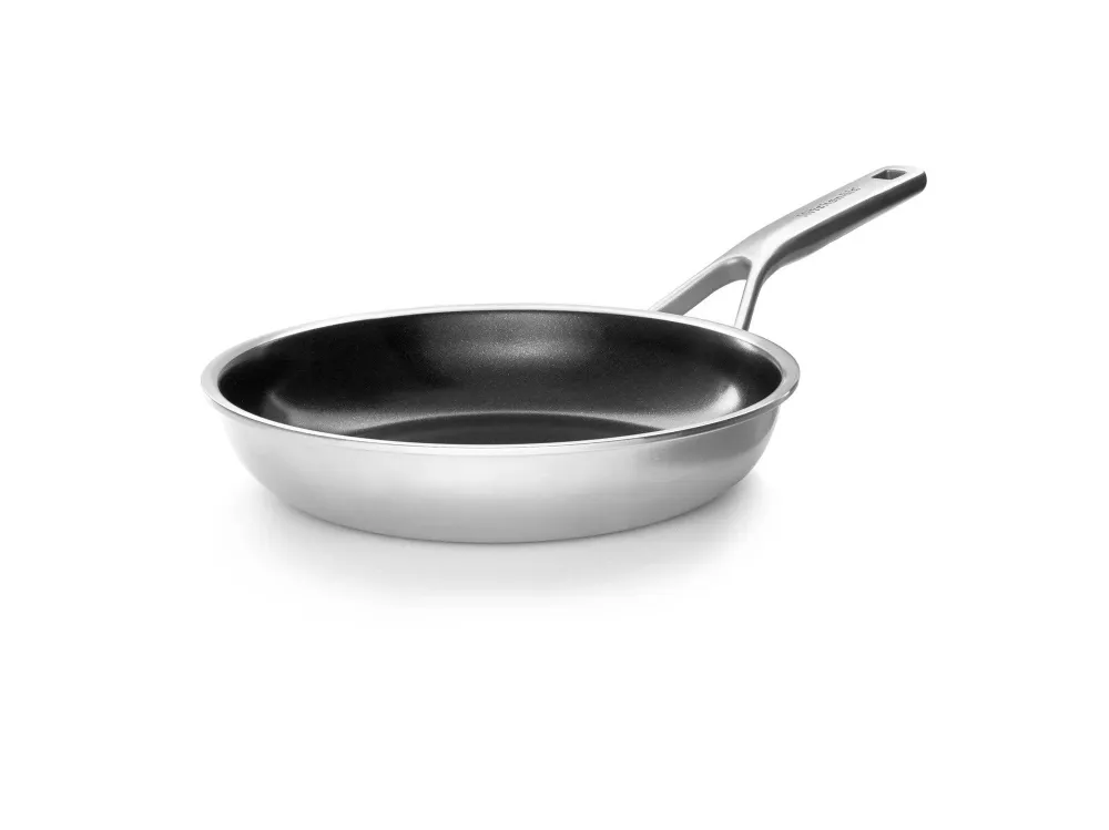 KitchenAid Multi-Ply Stainless Steel koekenpan met keramische antikleeflaag 20 cm KITCHENAID COOKWARE